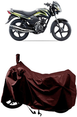 SUGASHRI Waterproof Two Wheeler Cover for TVS(Sport KS, Maroon)