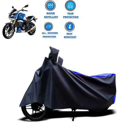 PAGORA Two Wheeler Cover for Mahindra(MOJO XT 300, Blue)