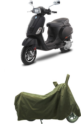 Coxtor Waterproof Two Wheeler Cover for Piaggio(Vespa SXL 125, Gold)