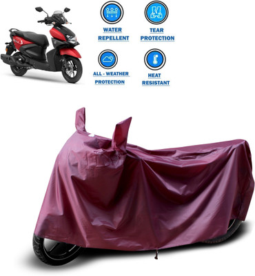 CODOKI Waterproof Two Wheeler Cover for Yamaha(RayZR 125 Fi, Maroon)