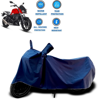 CODOKI Two Wheeler Cover for Mahindra(Mojo UT 300, Blue)