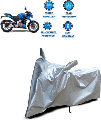 CODOKI Two Wheeler Cover for Bajaj(Silver)