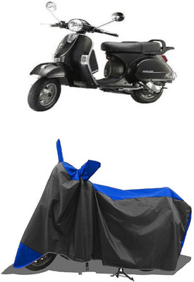 SUGASHRI Waterproof Two Wheeler Cover for LML(Star Euro, Blue, Black)