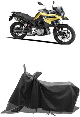 SUGASHRI Waterproof Two Wheeler Cover for BMW(F 750 GS, Grey, Black)