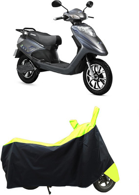 Coxtor Waterproof Two Wheeler Cover for Ampere(V 48 BS6, Yellow)