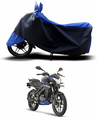 SMDP Waterproof Two Wheeler Cover for Bajaj(Pulsar 160 NS DTS-i, Blue)