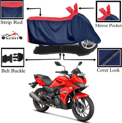 SK AUTO Two Wheeler Cover for Hero(Xtreme 200R, Red, Blue)