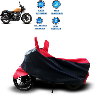 PAGORA Two Wheeler Cover for Royal Enfield(Thunderbird 500, Red)