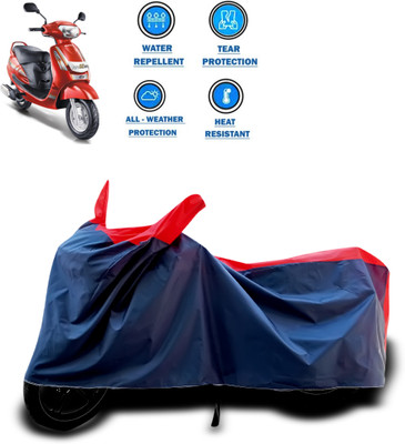 CODOKI Two Wheeler Cover for Mahindra(Duro DZ, Red)