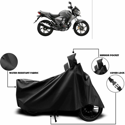 SK AUTO Two Wheeler Cover for Honda(Black)