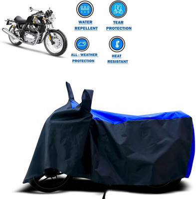PAGORA Two Wheeler Cover for Royal Enfield(Continental GT 650, Blue)
