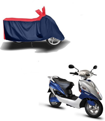 SK AUTO Two Wheeler Cover for Hero(Electric Maxi, Red, Blue)