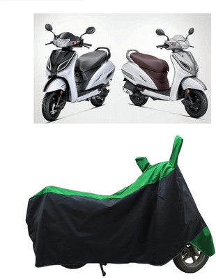 Coxtor Waterproof Two Wheeler Cover for Honda(Activa 5G, Green)