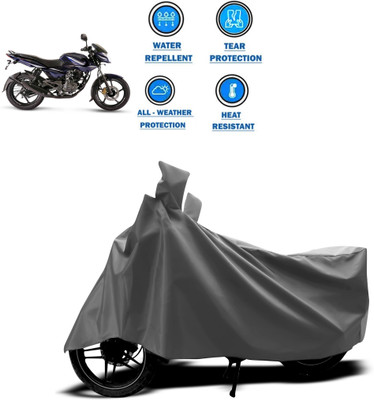 CODOKI Two Wheeler Cover for Bajaj(Pulsar 135 LS DTS-i, Grey)