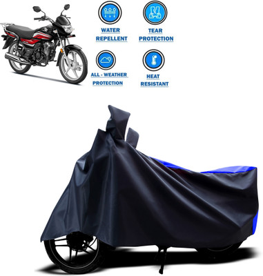 CODOKI Two Wheeler Cover for Honda(CD 110 Dream, Blue)