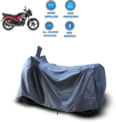 GOSHIV-car and bike accessories Waterproof Two Wheeler Cover for Honda(Dream Yuga, Grey)