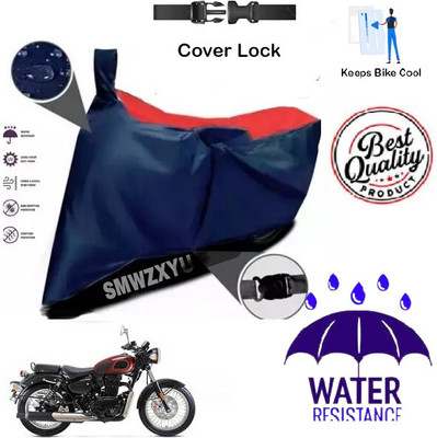 SK AUTO Waterproof Two Wheeler Cover for Benelli(Imperiale 400, Red, Blue)