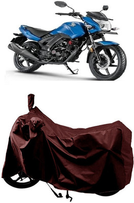 SUGASHRI Waterproof Two Wheeler Cover for Honda(CB, Maroon)