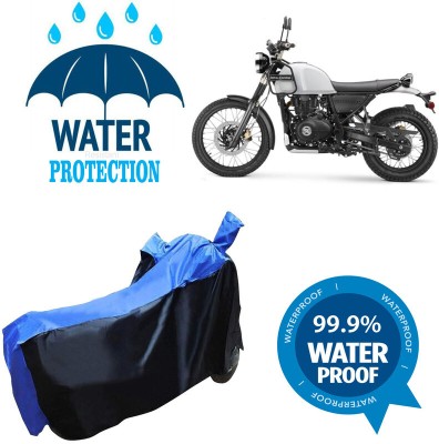 Mdstar Waterproof Two Wheeler Cover for Royal Enfield(Street Scrambler, Multicolor)