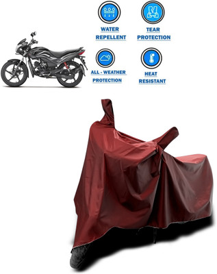 CODOKI Waterproof Two Wheeler Cover for Hero(Passion, Maroon)