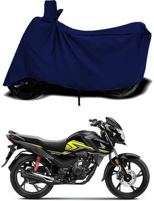 SK AUTO Waterproof Two Wheeler Cover for Honda(SP125, Blue)