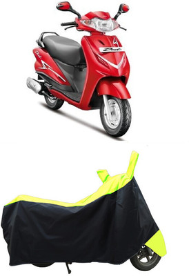 Coxtor Waterproof Two Wheeler Cover for Hero(Duet LX 110CC BS6, Yellow)