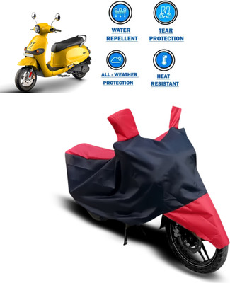 CODOKI Two Wheeler Cover for Universal For Bike(Red)
