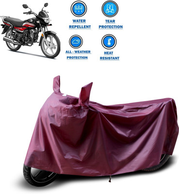 CODOKI Waterproof Two Wheeler Cover for Honda(CD 110 Dream, Maroon)
