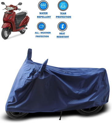 PAGORA Two Wheeler Cover for Honda(Activa 4G, Blue)
