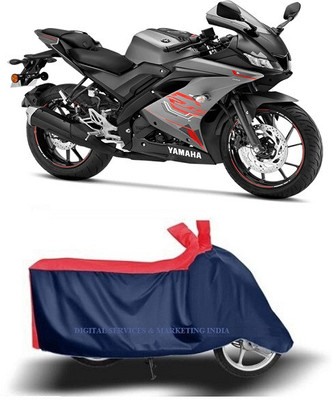 DSAMI Two Wheeler Cover for Yamaha(YZF R15 V3 BS6, Blue)