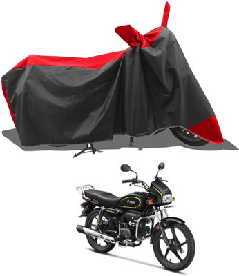 SK AUTO Two Wheeler Cover for Hero(Splendor Plus, Red)