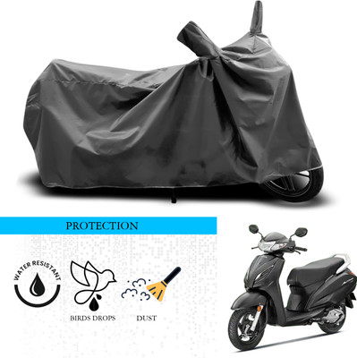 SnehaSales Waterproof Two Wheeler Cover for Honda(Activa 125, Grey)