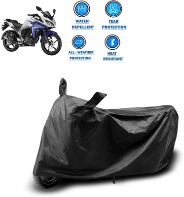CODOKI Two Wheeler Cover for Yamaha(Fazer, Black)