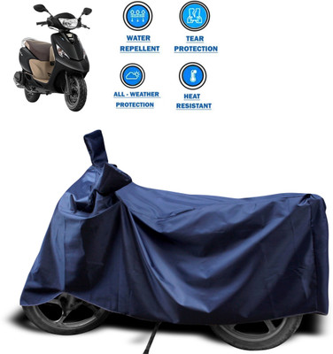 CODOKI Two Wheeler Cover for TVS(Scooty, Blue)