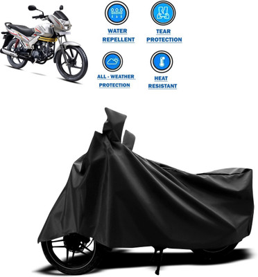 CODOKI Two Wheeler Cover for Mahindra(Centuro XT, Black)