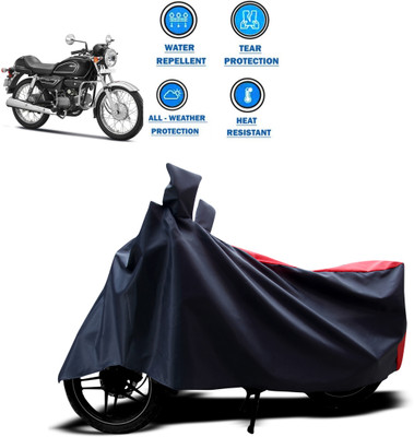 CODOKI Two Wheeler Cover for Hero(Splendor Pro Classic, Red)