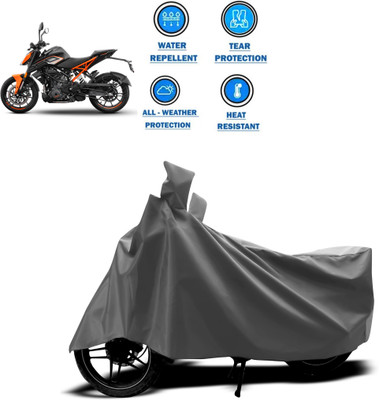 CODOKI Two Wheeler Cover for KTM(250 Duke, Grey)