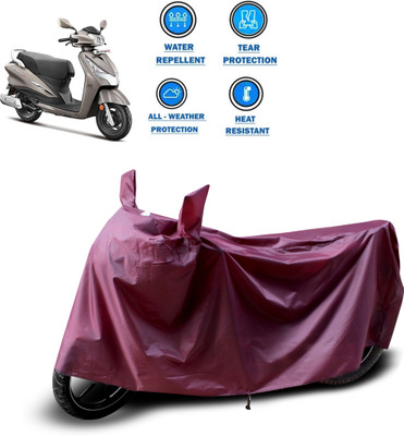 CODOKI Waterproof Two Wheeler Cover for Hero(Destini 125, Maroon)