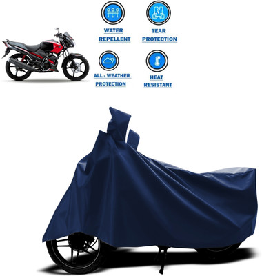 PAGORA Two Wheeler Cover for Yamaha(Gladiator, Blue)