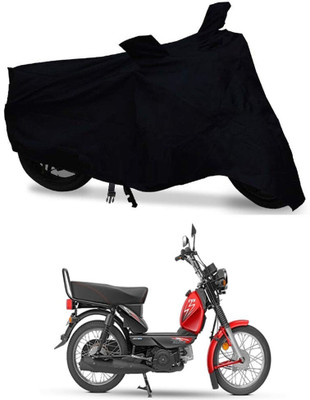 smwzxyu Waterproof Two Wheeler Cover for TVS(Black)