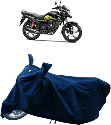 SK AUTO Two Wheeler Cover for Honda(SP125, Blue)