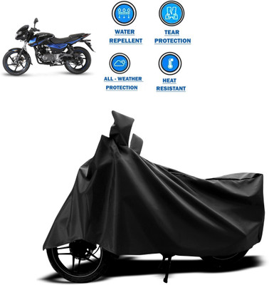 PAGORA Two Wheeler Cover for Bajaj(Pulsar 150 DTS-i, Black)