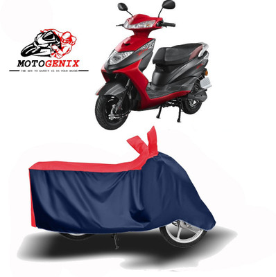 SK AUTO Two Wheeler Cover for Ampere(Zeal, Red, Blue)