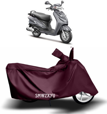SK AUTO Waterproof Two Wheeler Cover for Hero(Duet, Maroon)