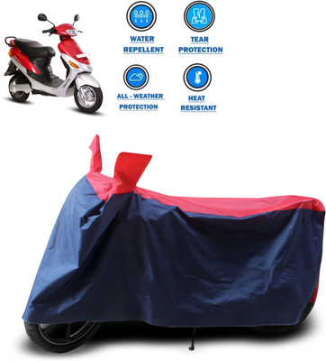 CODOKI Two Wheeler Cover for Hero(Electric E-Sprint, Red)