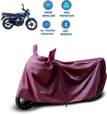 CODOKI Waterproof Two Wheeler Cover for Bajaj(CT100, Maroon)
