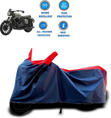 CODOKI Two Wheeler Cover for JAWA(Jawa, Red)