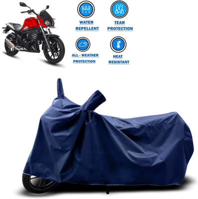 CODOKI Two Wheeler Cover for Mahindra(Mojo UT 300, Blue)
