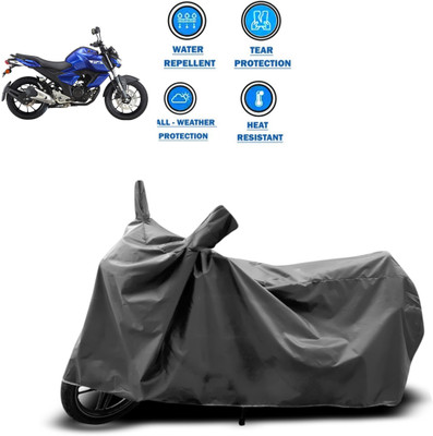 CODOKI Two Wheeler Cover for Yamaha(FZ S V3.0 FI, Grey)