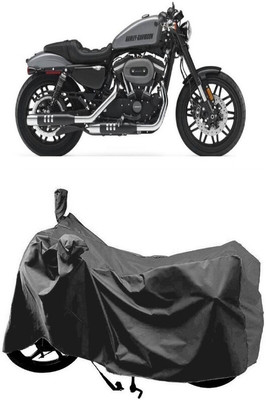 SUGASHRI Waterproof Two Wheeler Cover for Harley Davidson(Roadster, Grey)